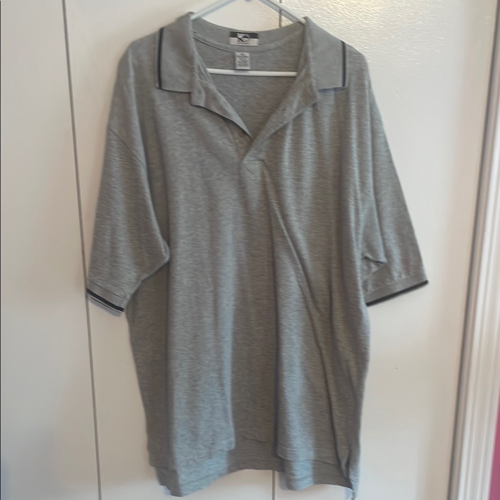 Men's Gray Polo Shirt